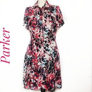 Parker floral print dress